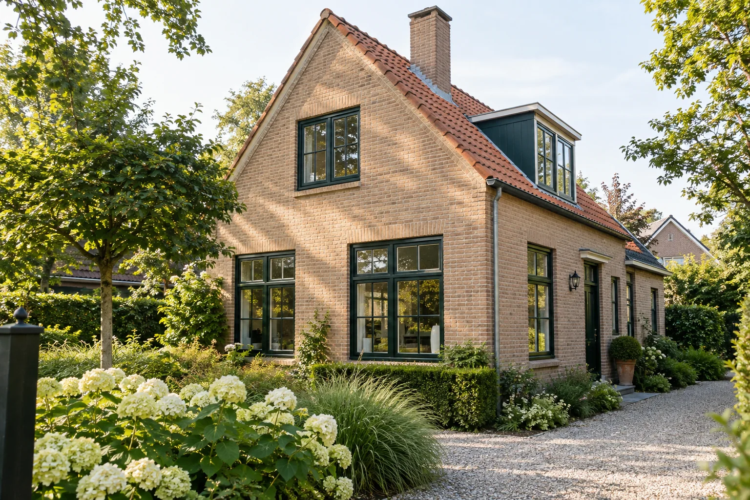 een verzorgde vrijstaande woning in het groen